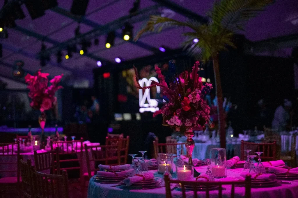 A photo capturing a lively event, filled with energy and engagement.