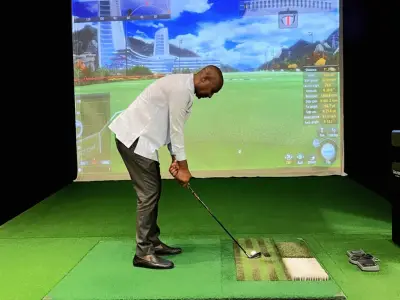 Main Indoor Golf Area
