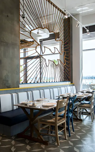 Indoor Dining Area