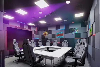 Social Gaming Meeting Room