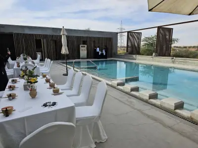 Poolside