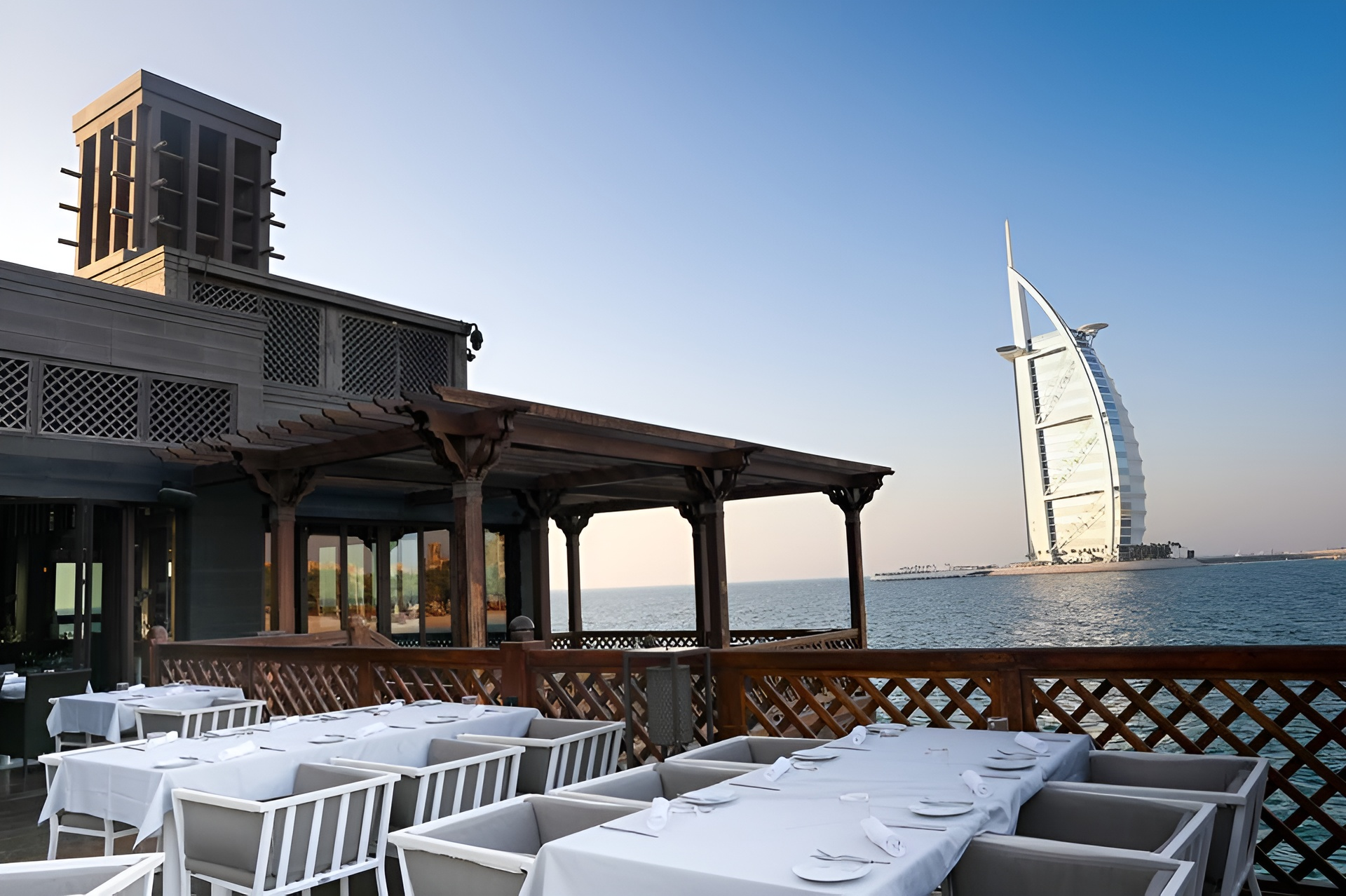 Pierchic Restaurant Dubai - Terrace