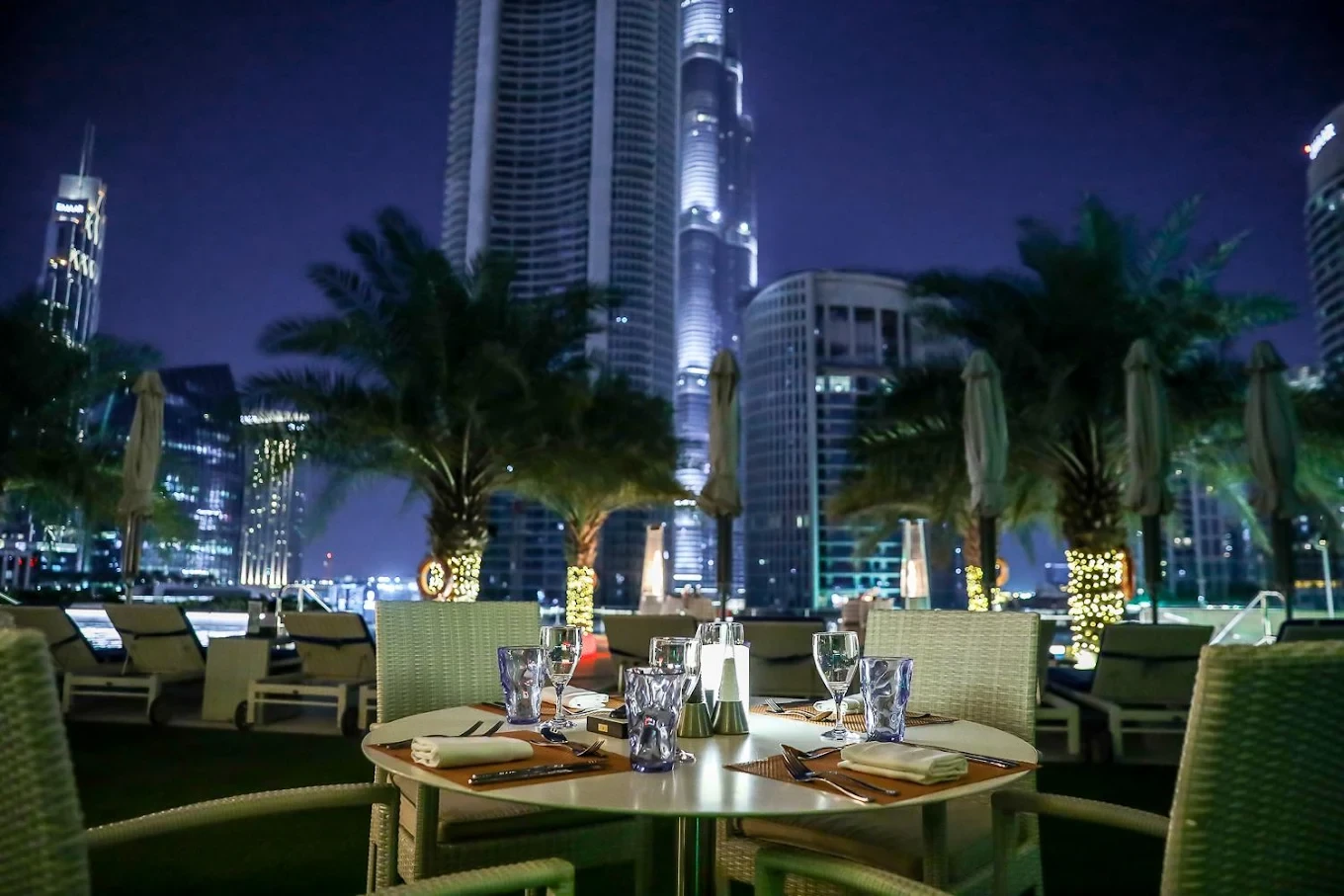 Mosaic Pool Lounge & Bar Downtown Dubai