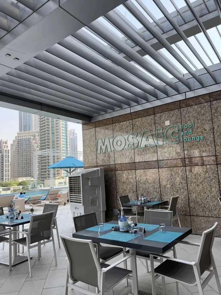 Mosaic Pool Lounge & Bar Downtown Dubai