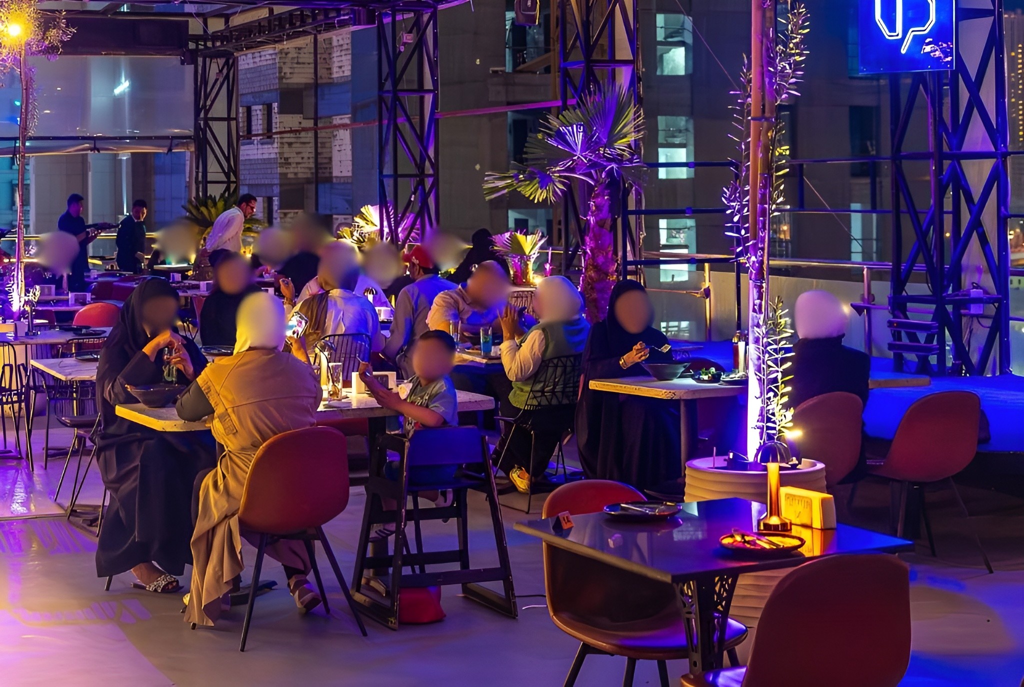 Livup Rooftop Restaurant Kuwait