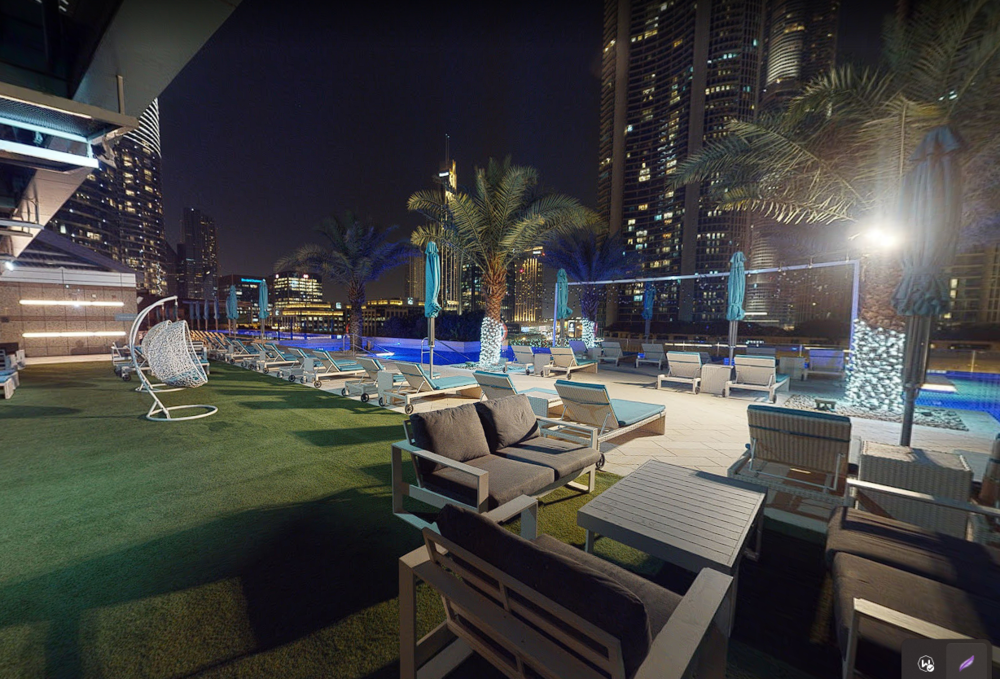 Mosaic Pool Lounge & Bar Downtown Dubai