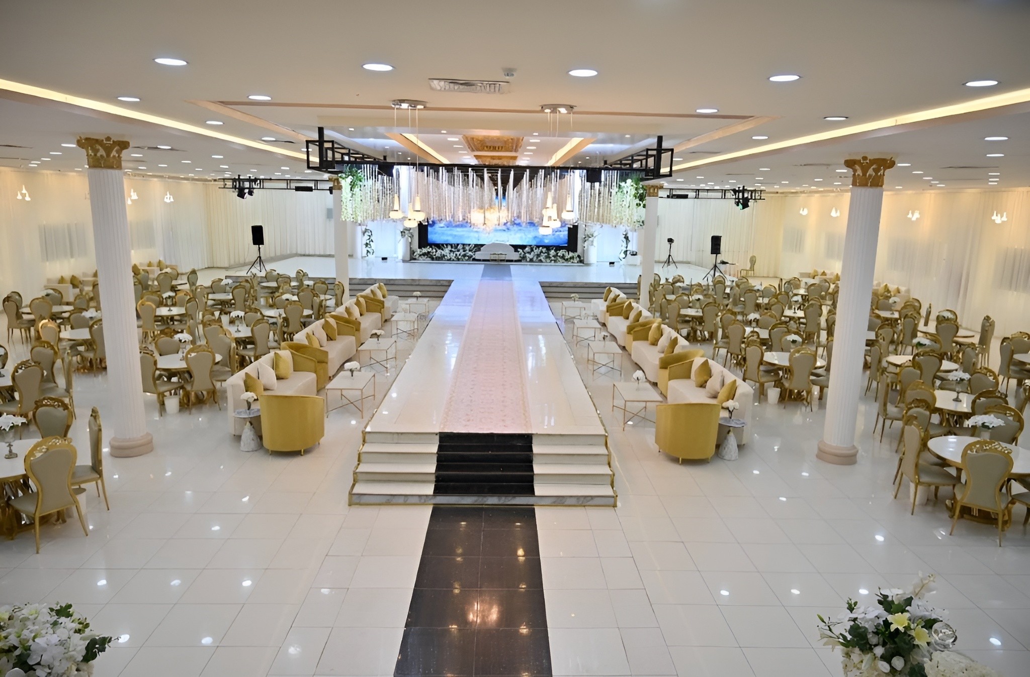 Al Rose Hall for Weddings Conferences Najran King Abdullah