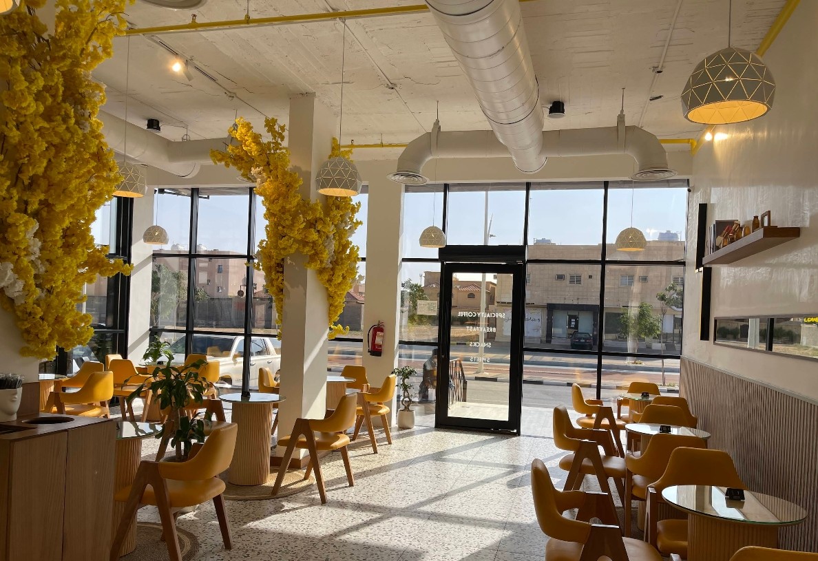Yellow Coffe Shop Ash Sharqyyah Unayzyeh