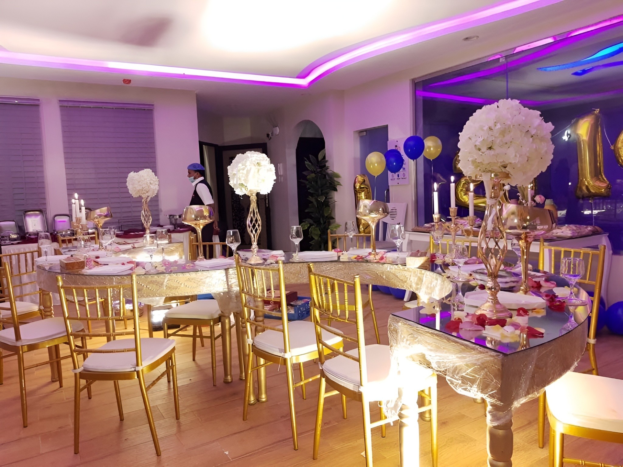 Rose Break Banquet Hall In Saudi Arabia