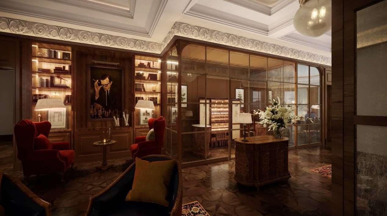 The Cigar Lounge At The Chedi Katara