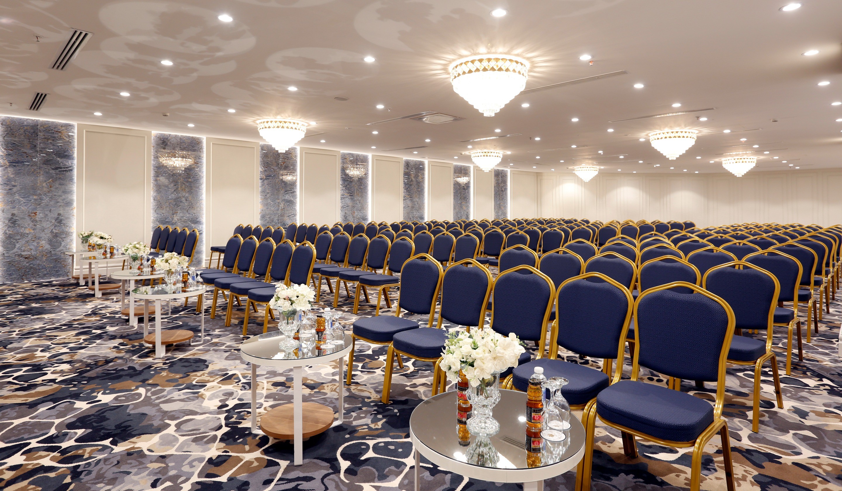 Crystal Ballroom at Cantonal Hotel by Warwick
