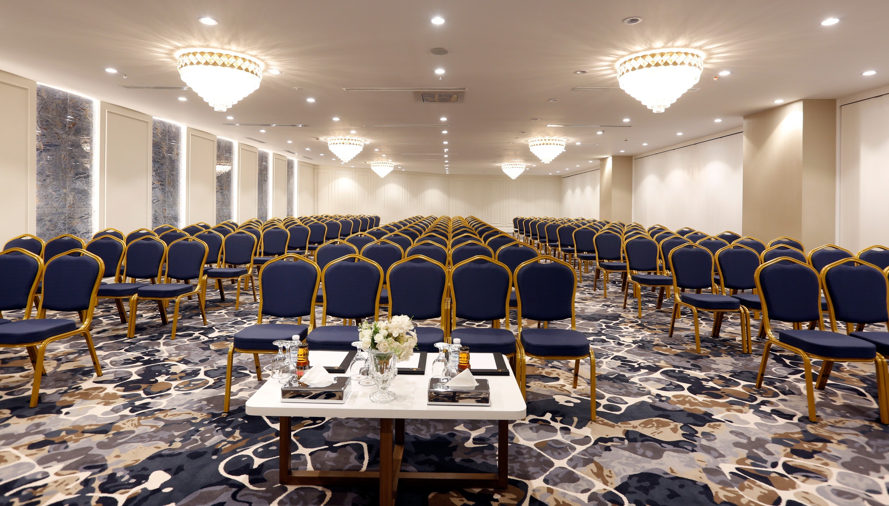 Crystal Ballroom at Cantonal Hotel by Warwick