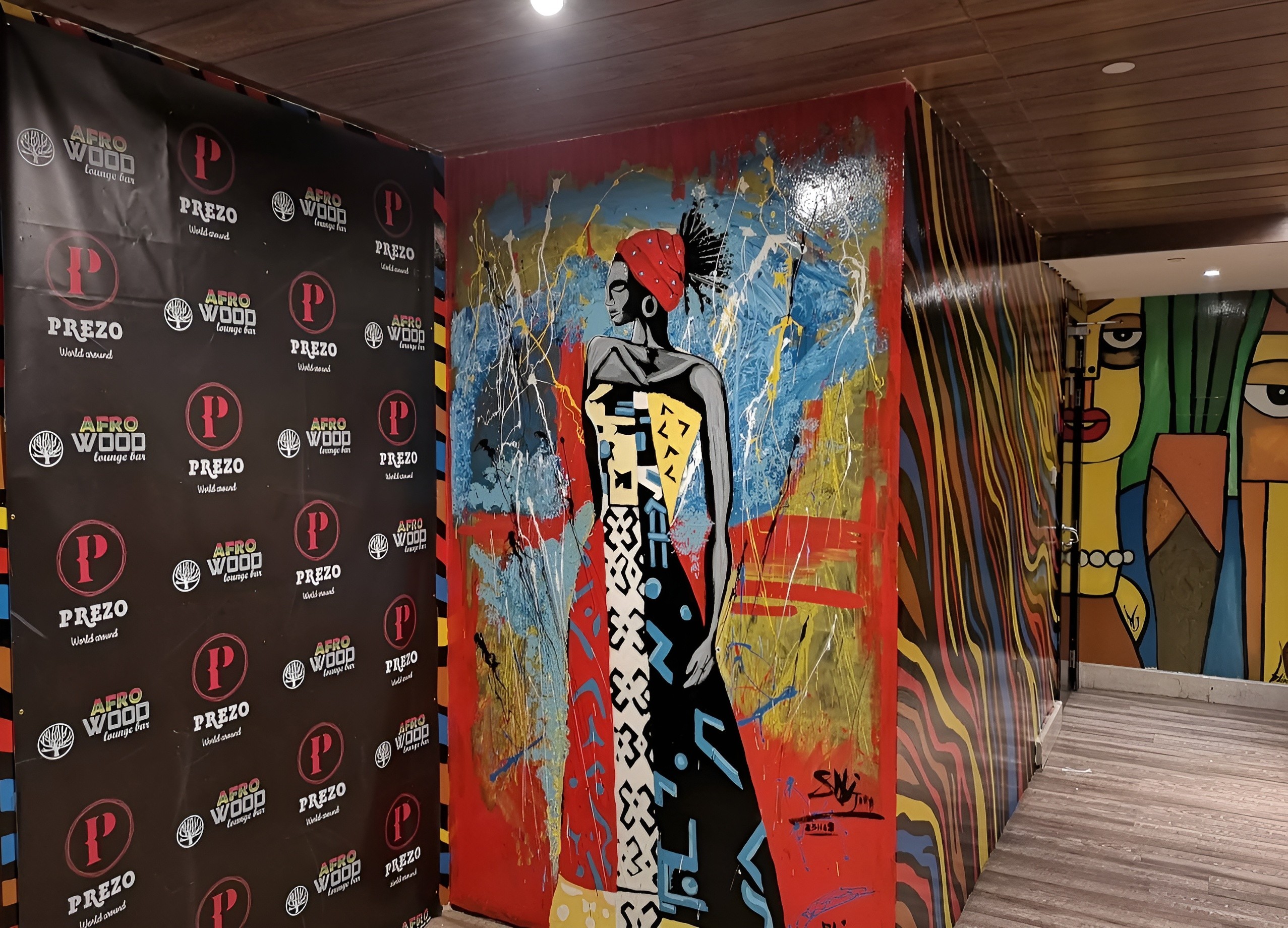 Club Afro Wood Lounge Bar Doha