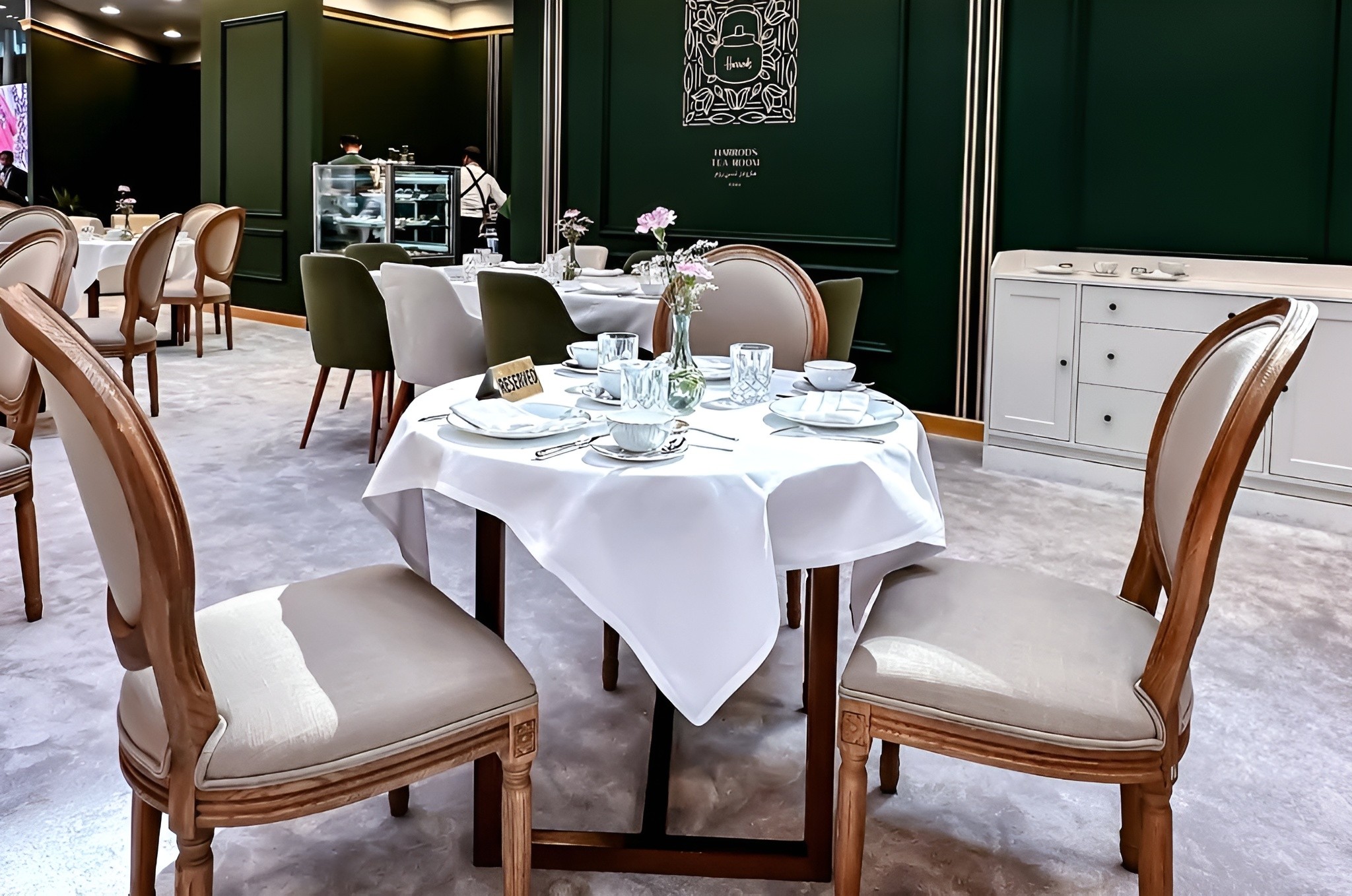Harrods Tea Room Doha