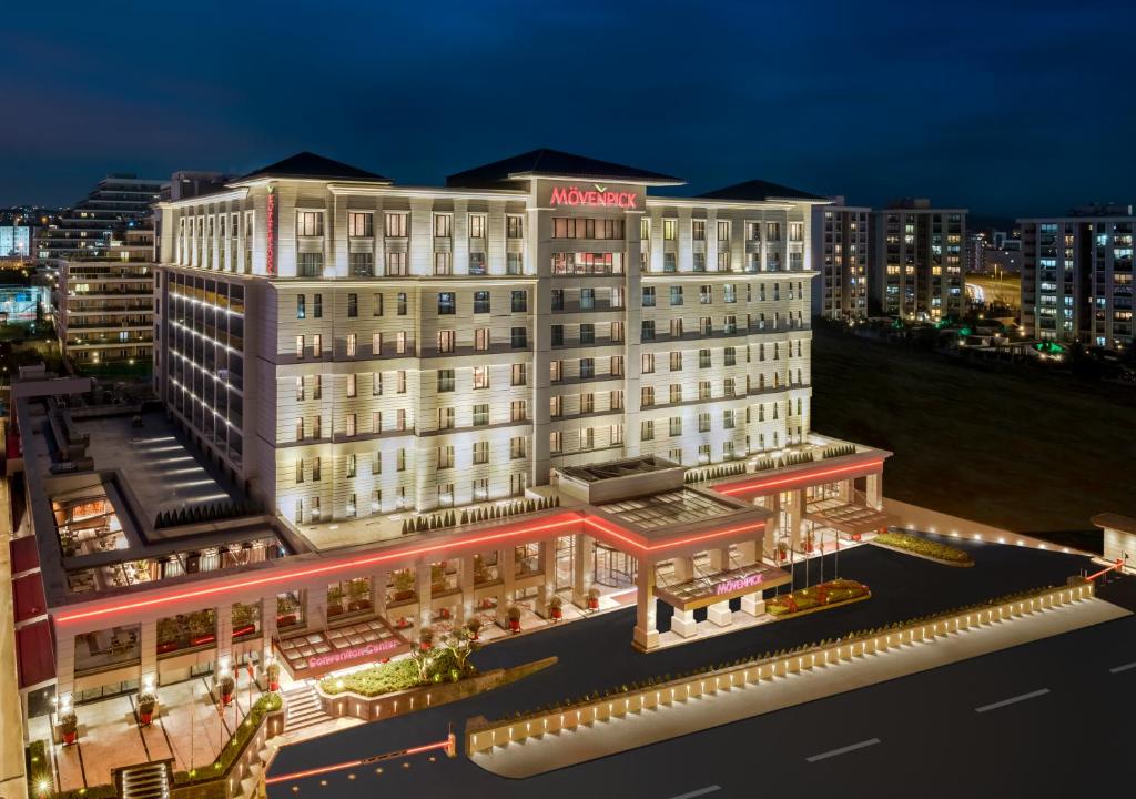 Mövenpick Hotel Istanbul Asia Airport - a rendering of the mgm hotel at night at Mövenpick Hotel Istanbul Asia Airport in Istanbul