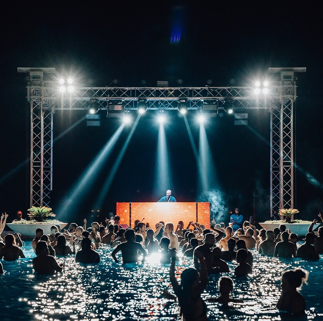 Poolside
