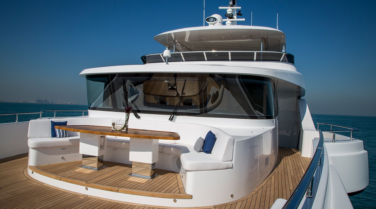 Majesty 140 Gulf Craft  Available Via Yachts  Dubai