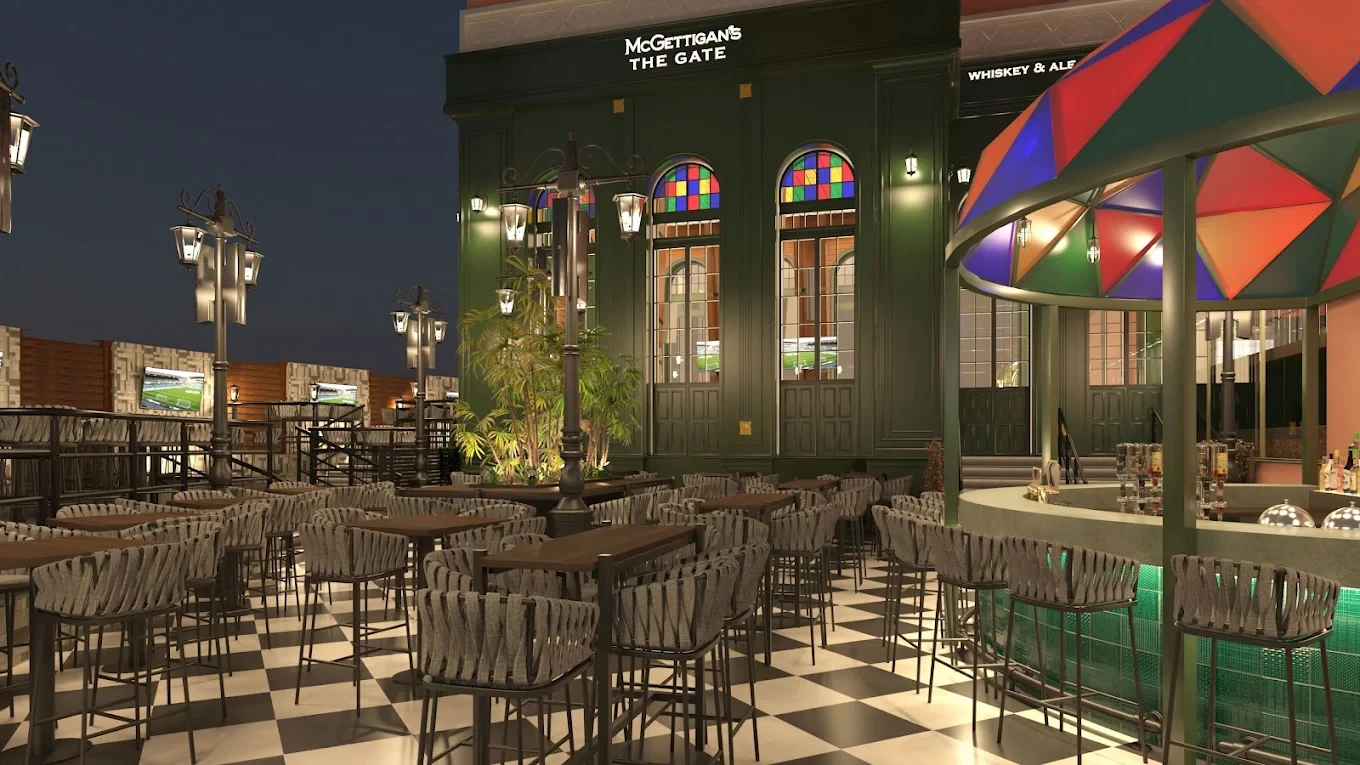 McGettigan's Ibn Battuta Gate