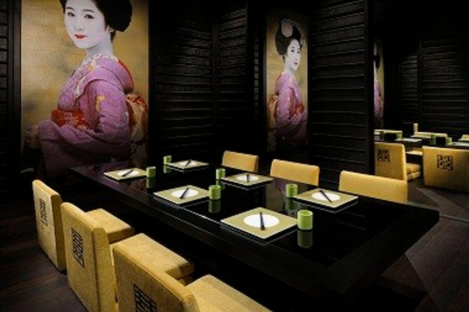 Elegant dining room at JW Marriott Marquis Hotel Dubai.