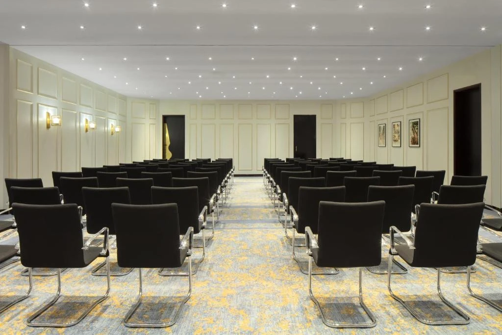 Conference room at Radisson Blu Hotel, Dubai Deira Creek, Dubai.