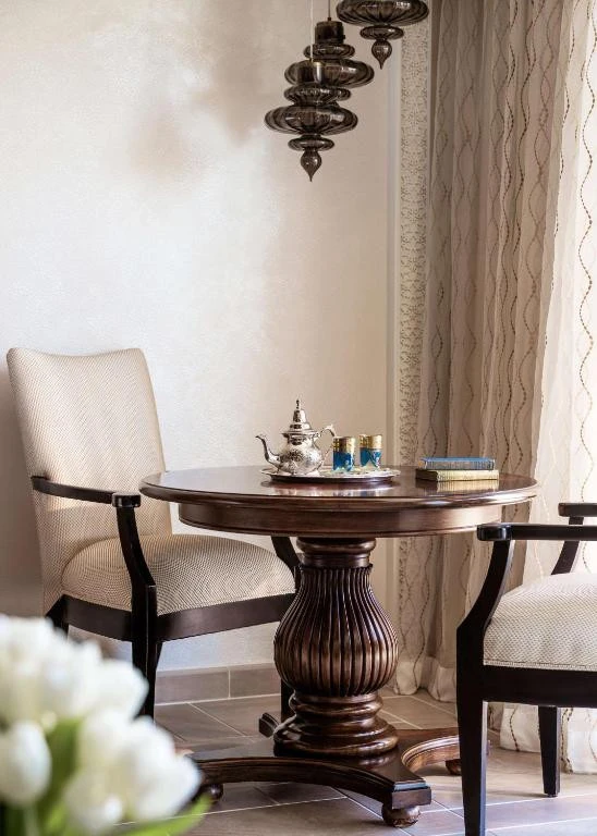 Elegant seating area at One&Only Royal Mirage, Dubai.