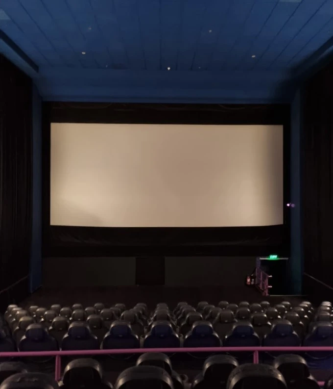 Empty theater at Star Cinemas Al Ain Mall, Al Ain.