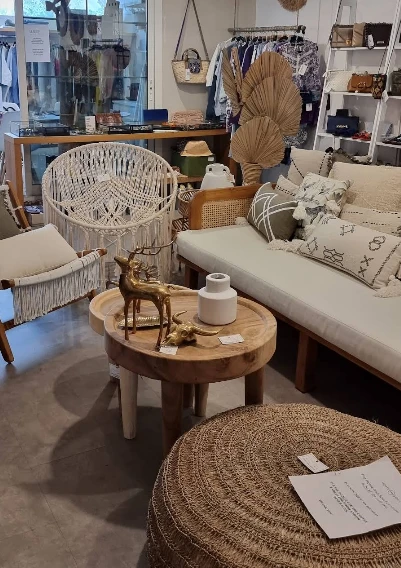 Cozy seating area at Fiks Coffee Umm Suqeim, Dubai.