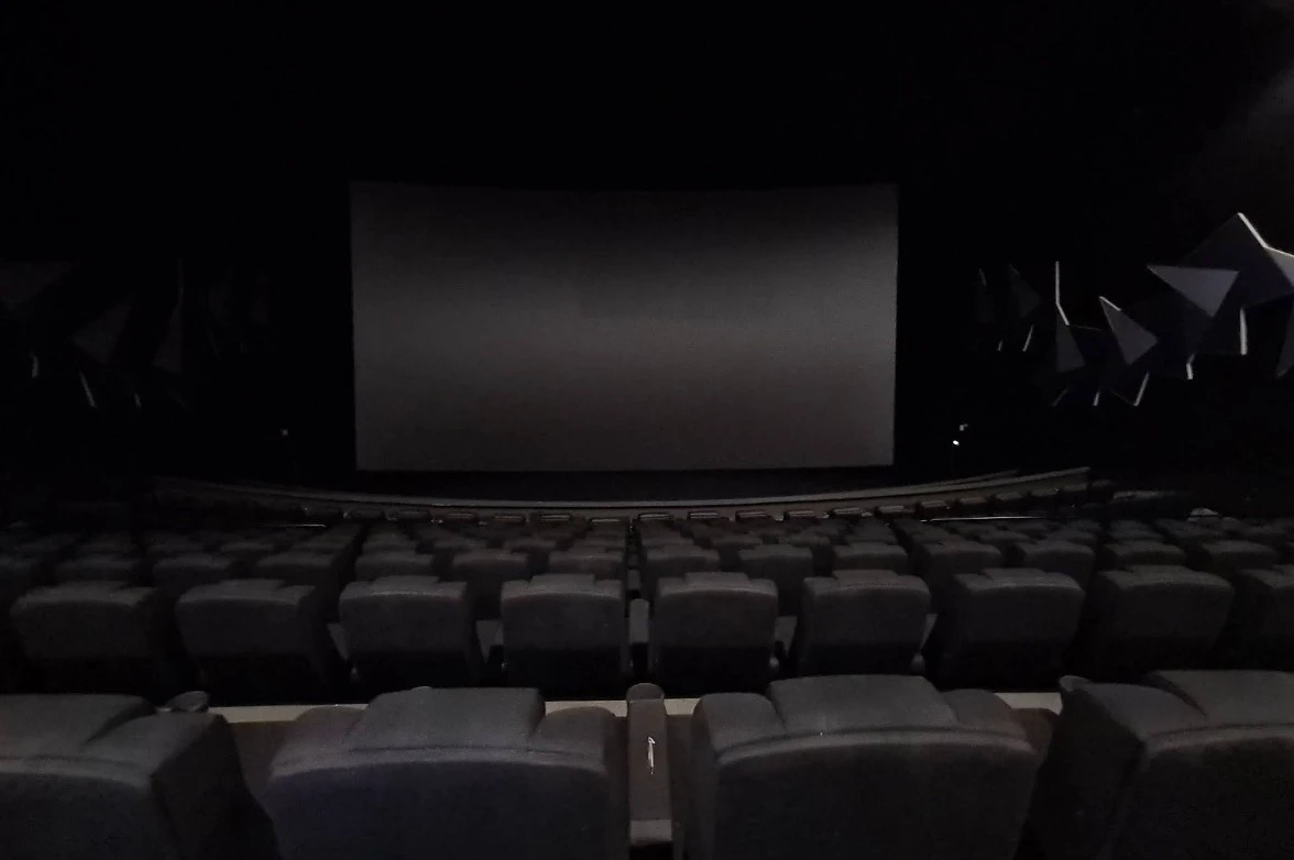 Empty theater at Novo Cinemas Mall of Qatar, Al Rayyan.
