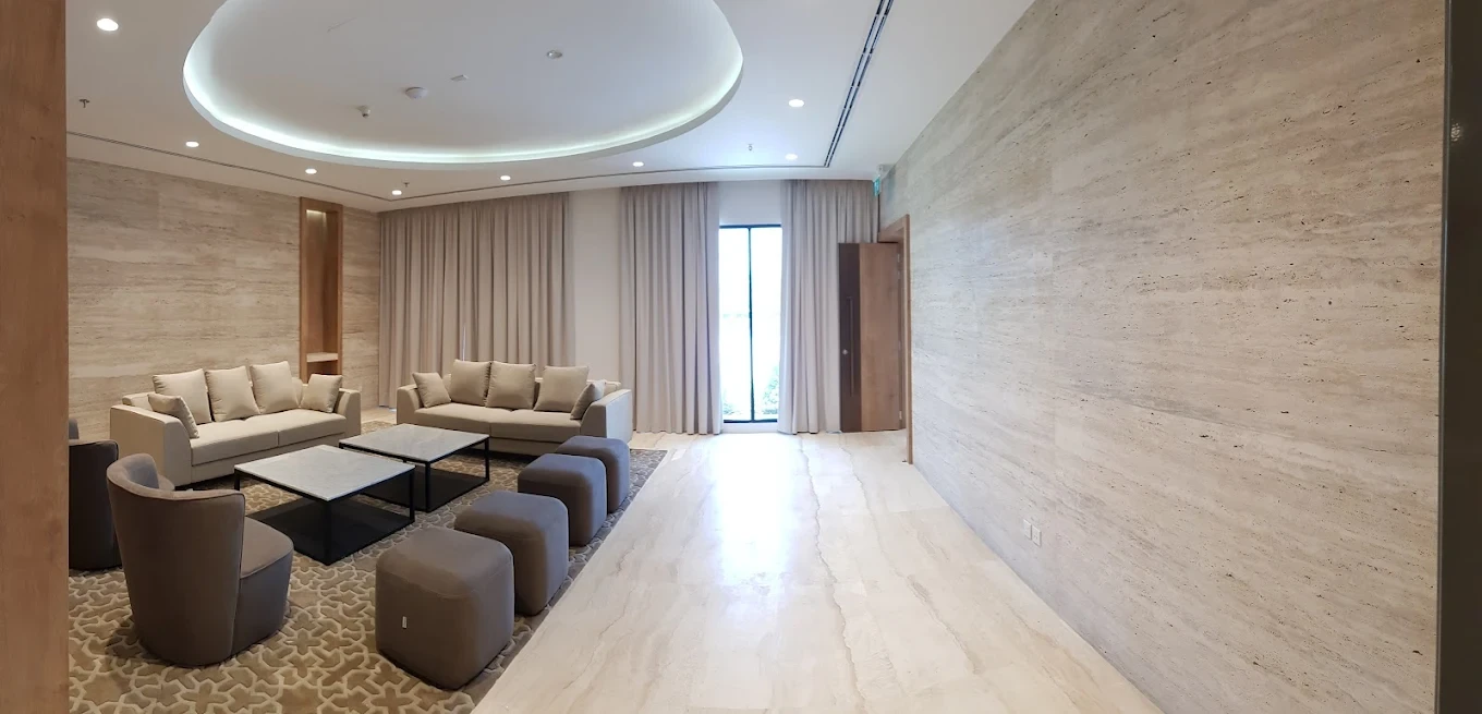 Modern lounge area, Conference Hall Dubai Knowledge Park.