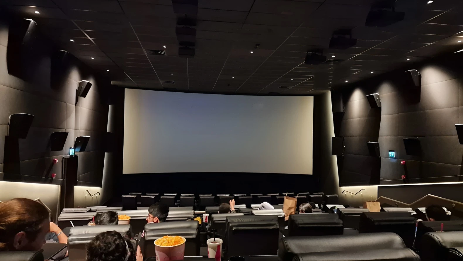 Amc Cinemas Panorama 10 theater interior, Riyadh, with audience seated.