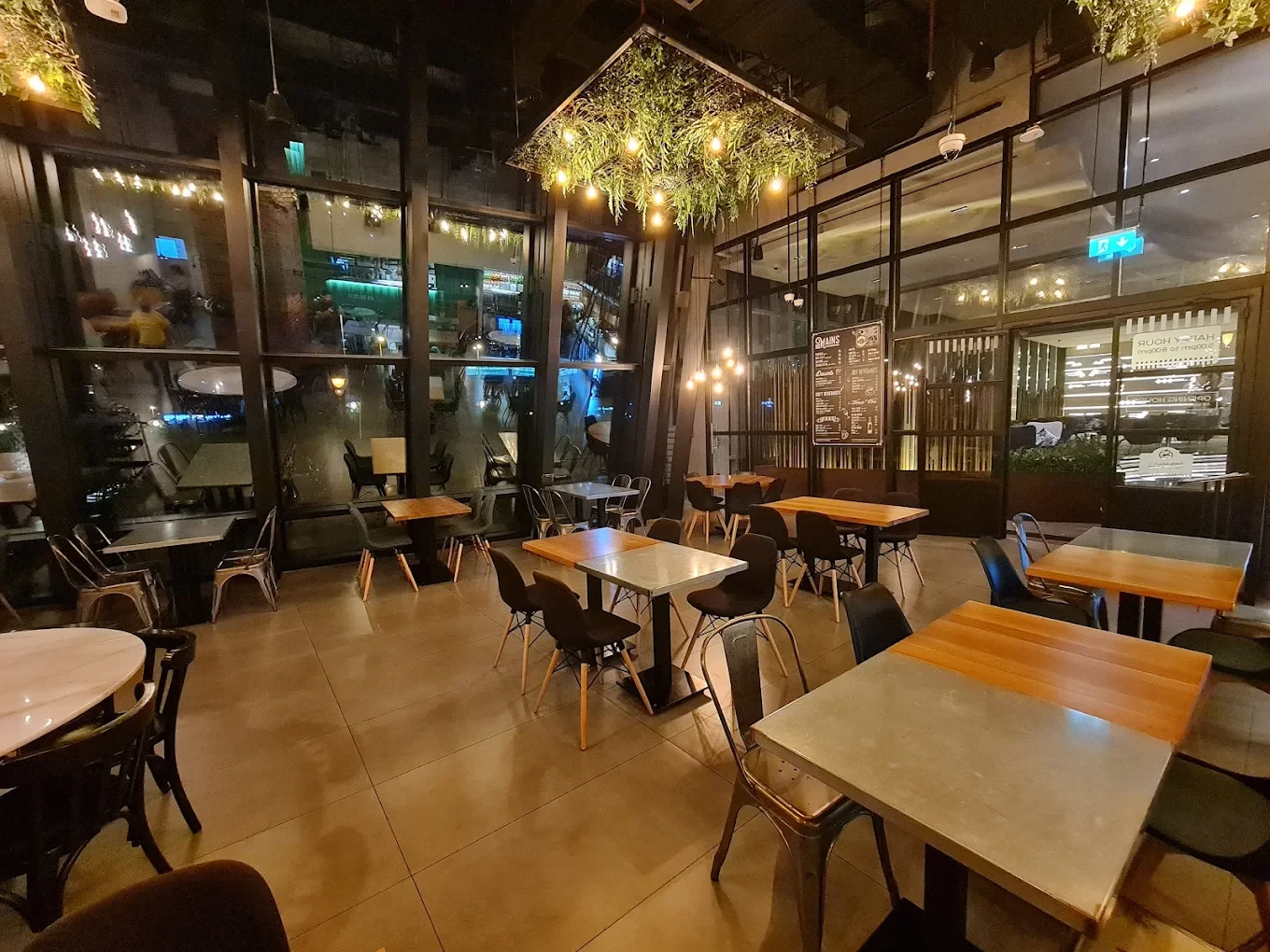 Swiss Butter Steak House interior with modern decor, Downtown Dubai.
