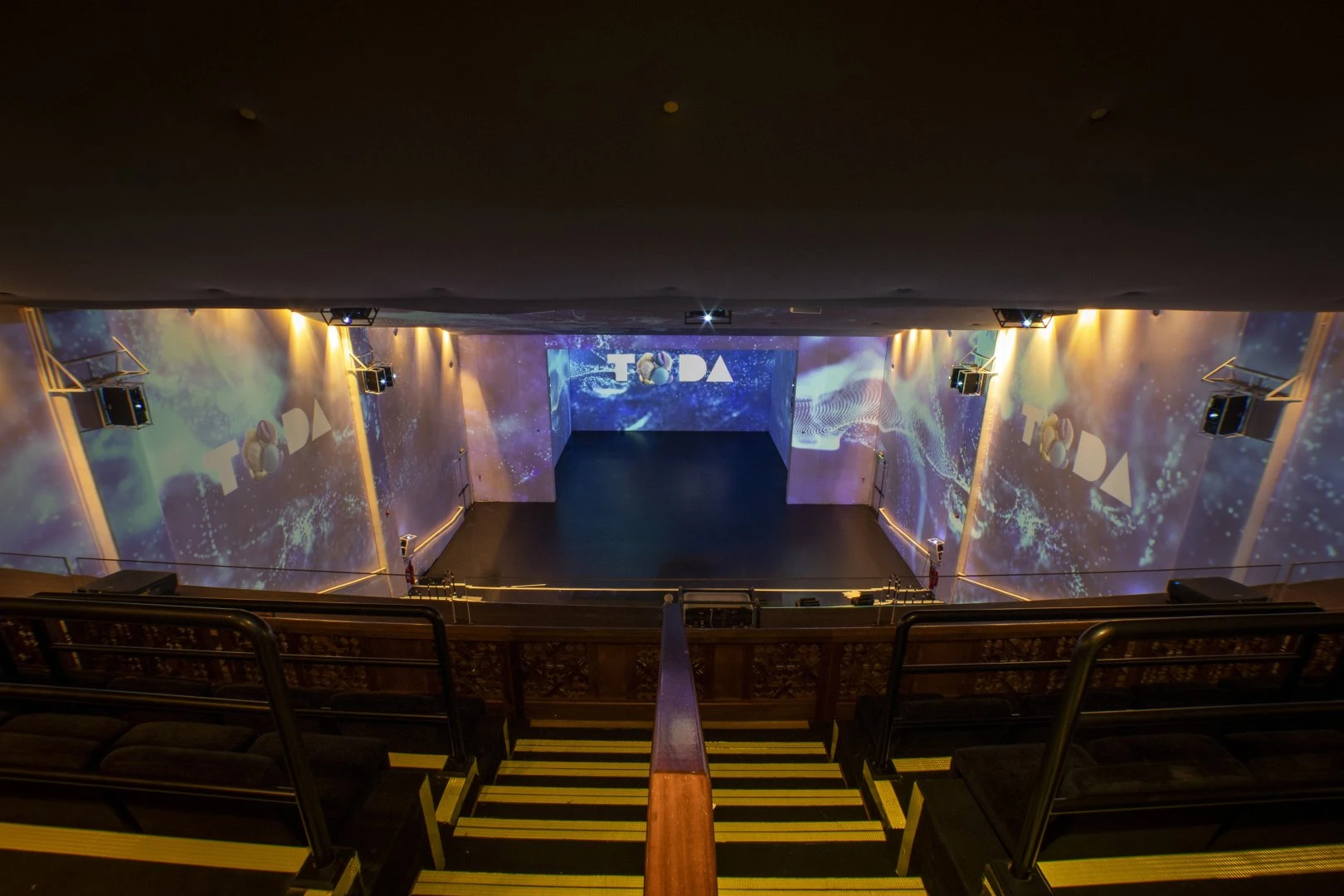 Interior of TODA, Theatre Of Digital Art, Dubai