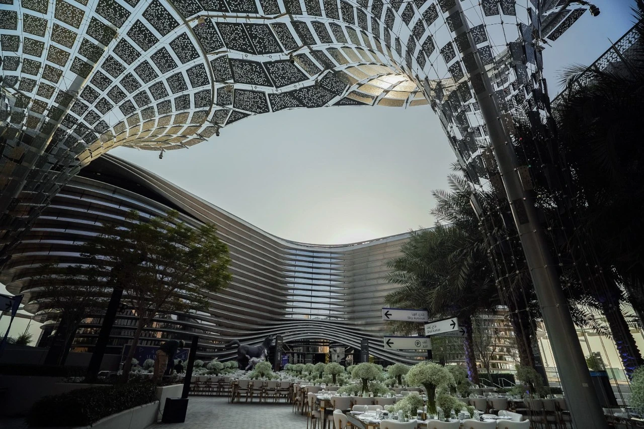 Modern architectural design at Alif South Space, Expo City Dubai.