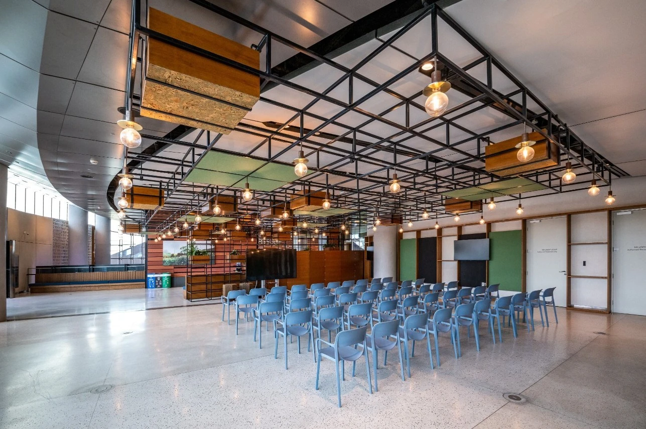 Modern conference room at Terra Wonder Lab, Expo City Dubai.
