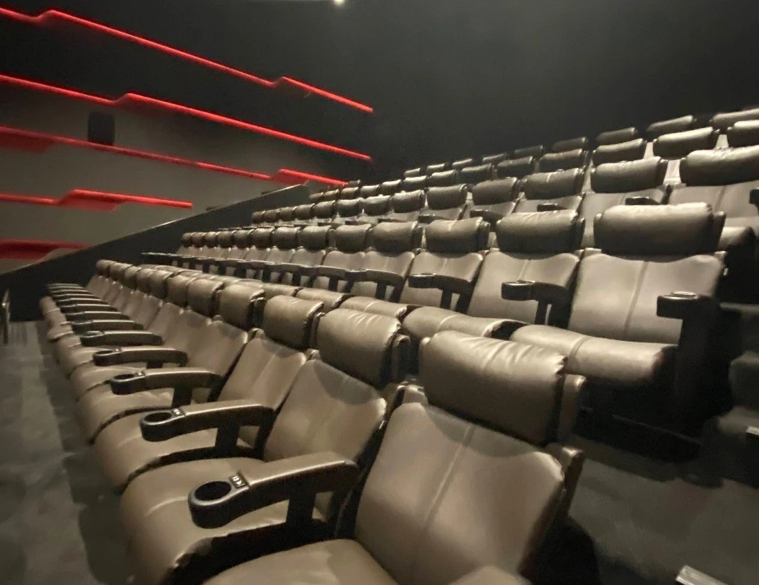 Empty seats at Empire Cinema Al Ahsa Al Hofuf.