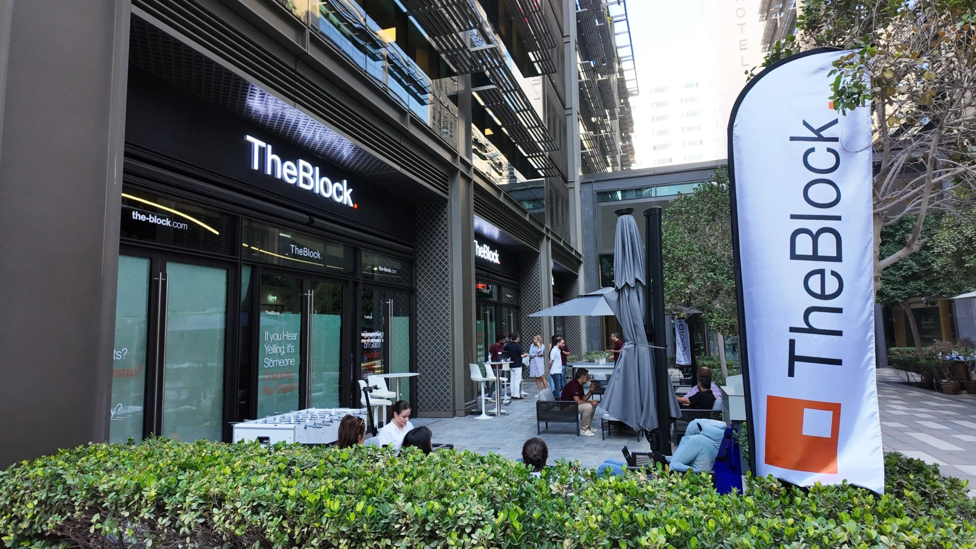 Outdoor Terrace Lounge