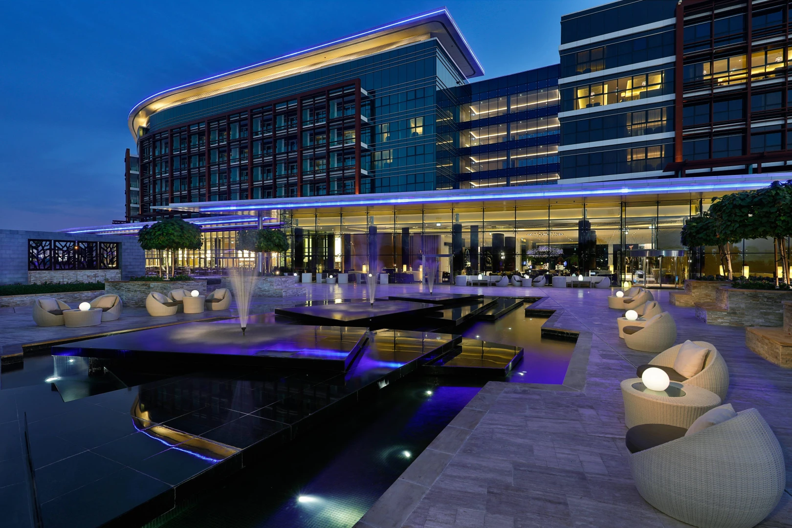 The Lobby Lounge Terrace Area