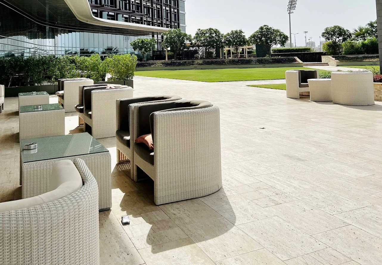The Lobby Lounge Terrace Area