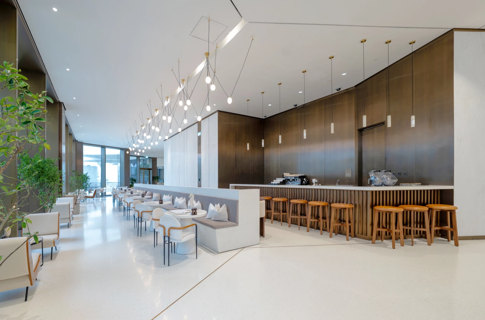 Restaurant Dining Area + Terrace