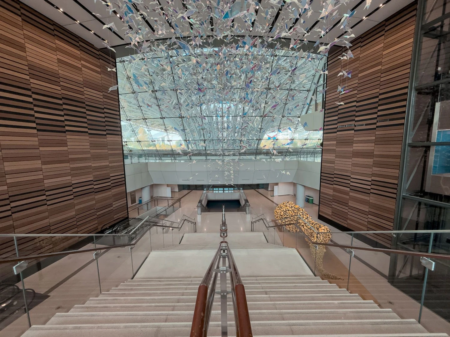 Spacious interior with modern decor at Terra, Expo City Dubai, Dubai, UAE