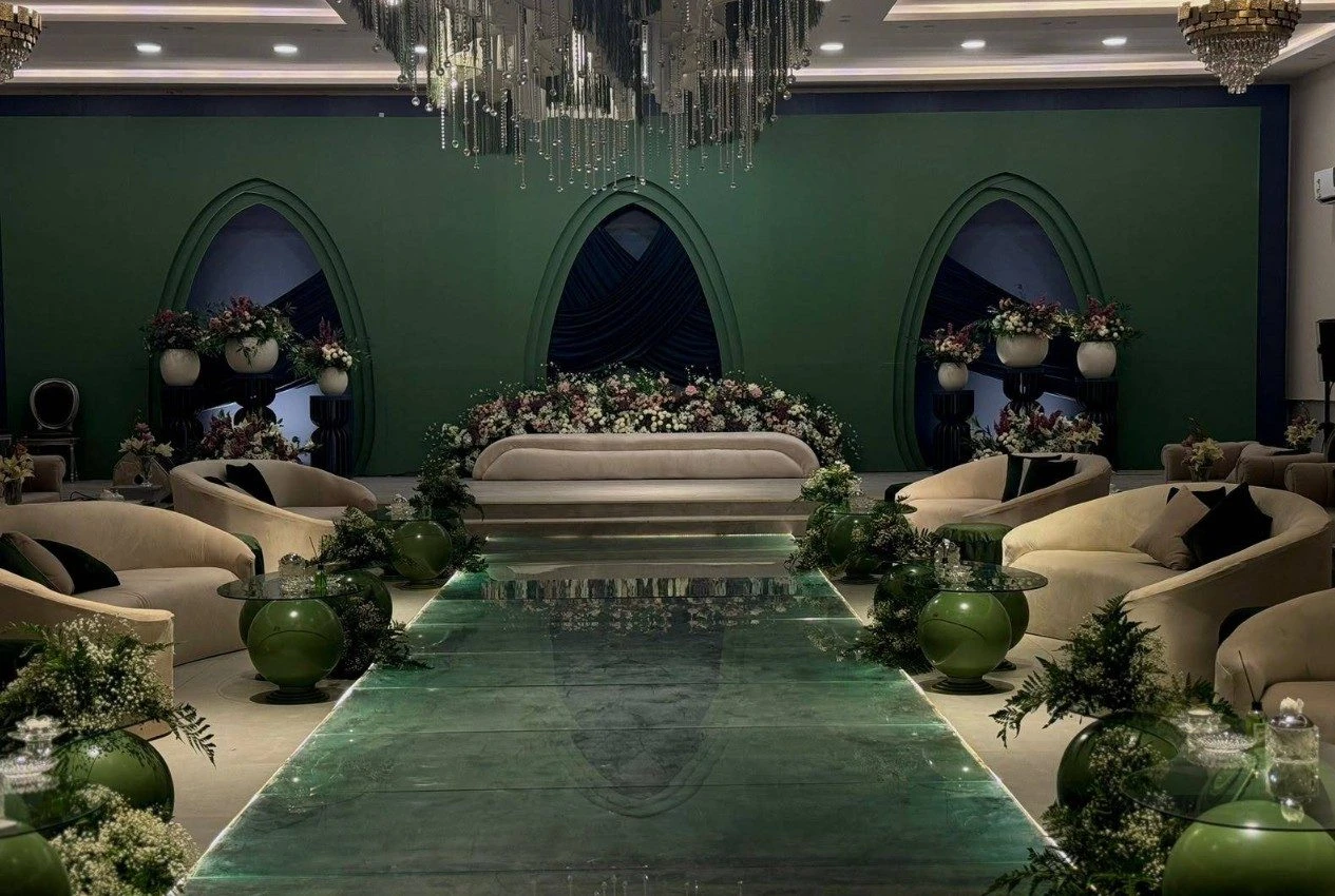 Al Mokhmalia Banquet hall in Alyarmuk Ar Rass Saudi Arabia