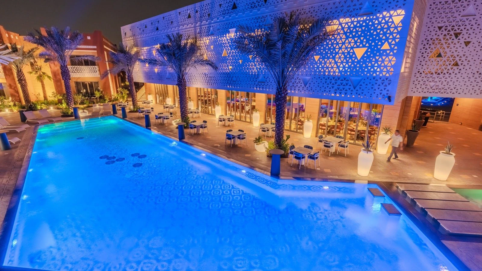 Poolside