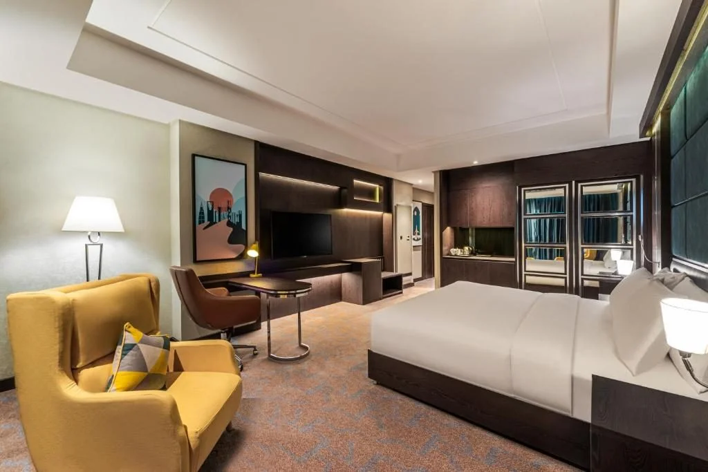 Modern guest room at Holiday Inn Riyadh al Malaz by IHG, Riyadh, Saudi Arabia