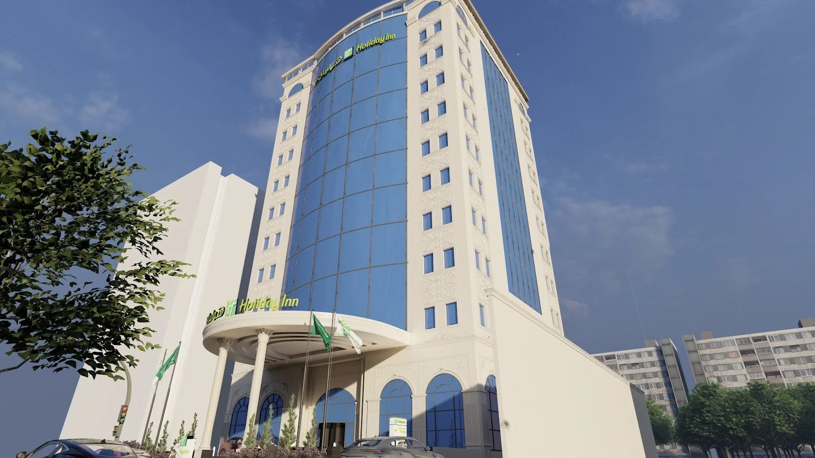 Exterior view of Holiday Inn Riyadh al Malaz by IHG, Riyadh, Saudi Arabia