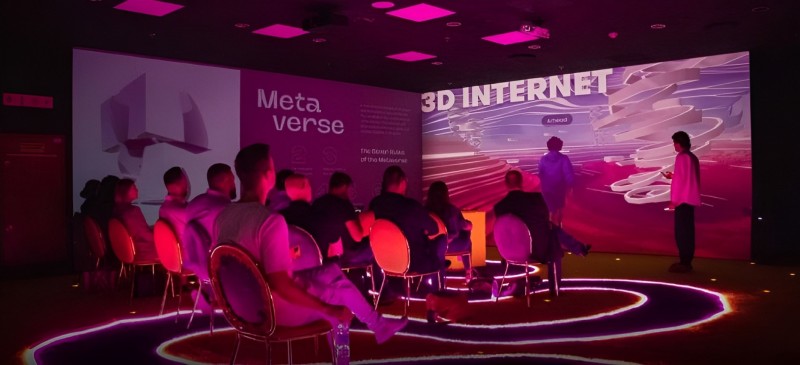 Interactive Room at TODA Theatre Of Digital Art | Meeting Ro